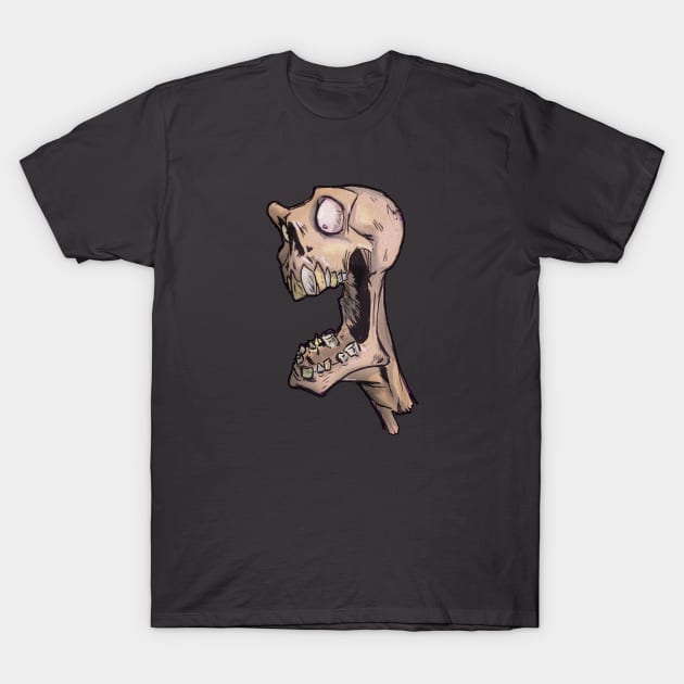 Skull T-Shirt by dankdesigns